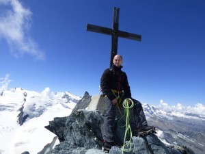 Švýcarsko Walliské Alpy červenec 2015