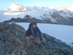 Výstup na Rimfischhorn 2011