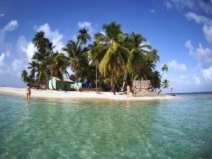 Panama Kolumbie únor 2014